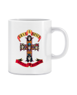 Puodelis Guns and roses cross